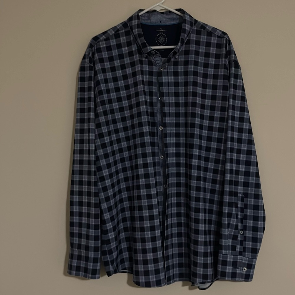 Men’s Slim Fit Flannel Button Down Shirt